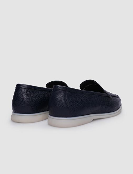 Cabani Ayakkabı Lacivert Erkek Deri Günlük Ayakkabı 121147 - Görsel 4