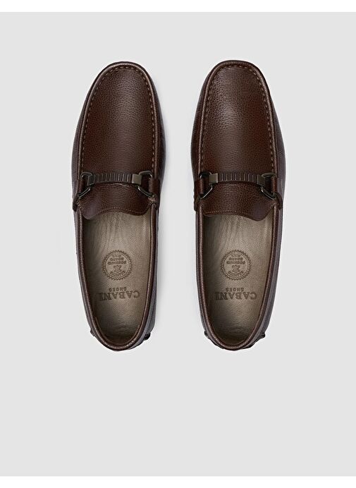 Cabani Ayakkabı Kahverengi Erkek Deri Loafer 123168 - Görsel 5