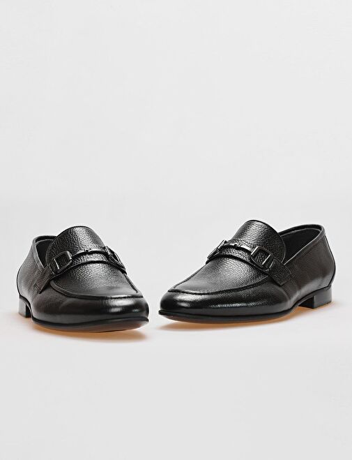 Cabani Ayakkabı Siyah Erkek Deri Klasik Ayakkabı 123183 - Görsel 5