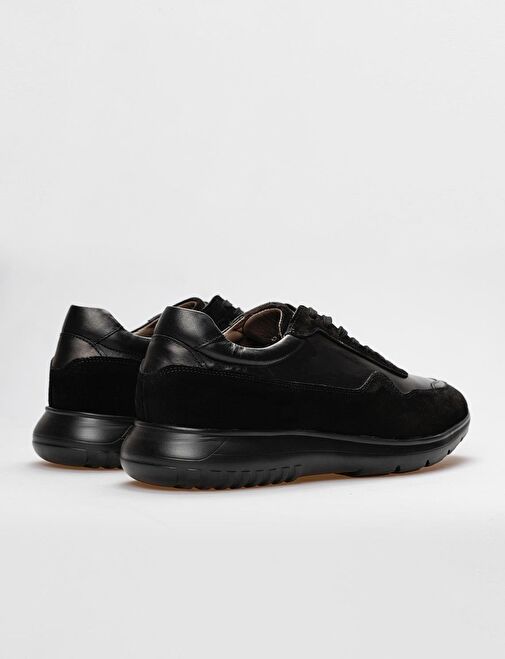 Cabani Ayakkabı Siyah Erkek Deri Sneaker 29300 - Görsel 4