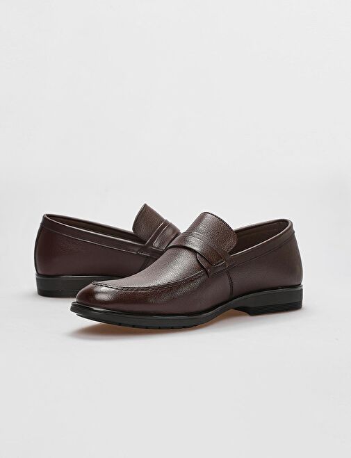 Cabani Ayakkabı Kahverengi Erkek Deri Klasik Ayakkabı 123219 - Görsel 5