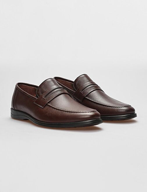 Cabani Ayakkabı Kahverengi Erkek Deri Günlük Ayakkabı 29690 - Görsel 3