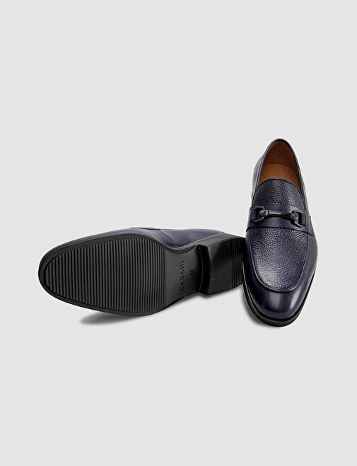 Cabani Ayakkabı Lacivert Erkek Deri Klasik Ayakkabı 121190 - Görsel 5