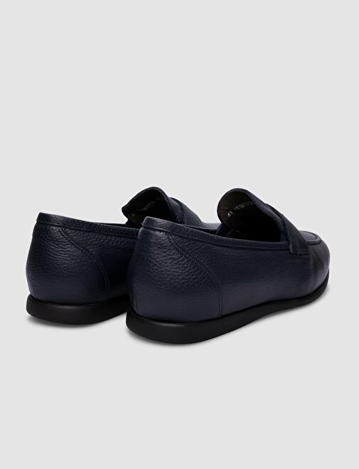 Cabani Ayakkabı Lacivert Erkek Deri Günlük Ayakkabı 123382 - Görsel 4