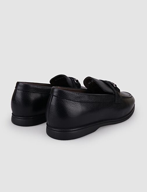 Cabani Ayakkabı Siyah Erkek Deri Günlük Ayakkabı 121413R - Görsel 4