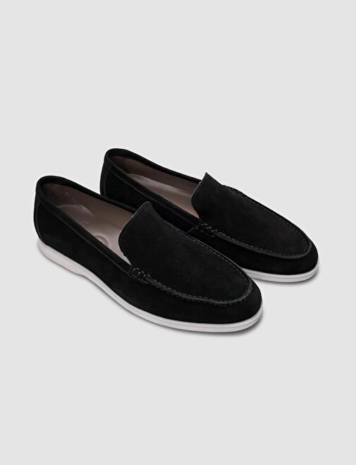 Cabani Ayakkabı Siyah Erkek Süet Günlük Ayakkabı 121147R - Görsel 5