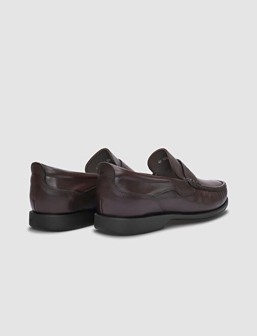 Cabani Ayakkabı Kahverengi Erkek Deri Günlük Ayakkabı 112909B - Görsel 4