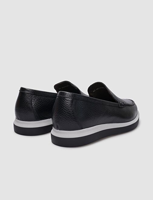 Cabani Ayakkabı Siyah Erkek Deri Günlük Ayakkabı 29802 - Görsel 4