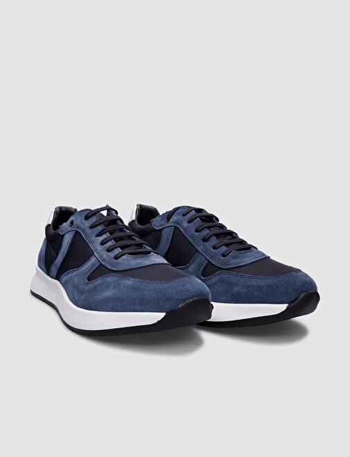 Cabani Ayakkabı Kahverengi Erkek Süet Sneaker 123750 - Görsel 3