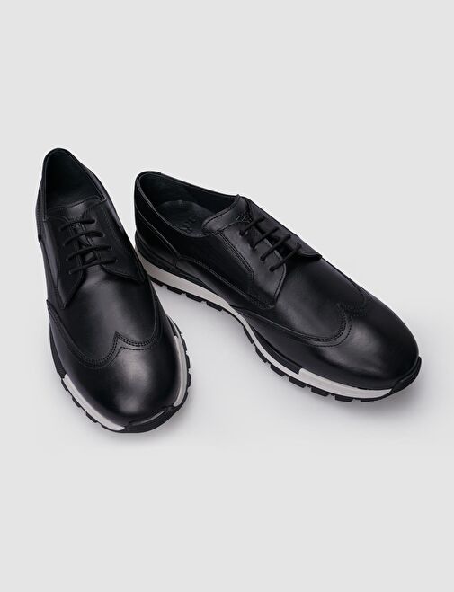 Cabani Ayakkabı Kahverengi Erkek Deri Günlük Ayakkabı 124386 - Görsel 5