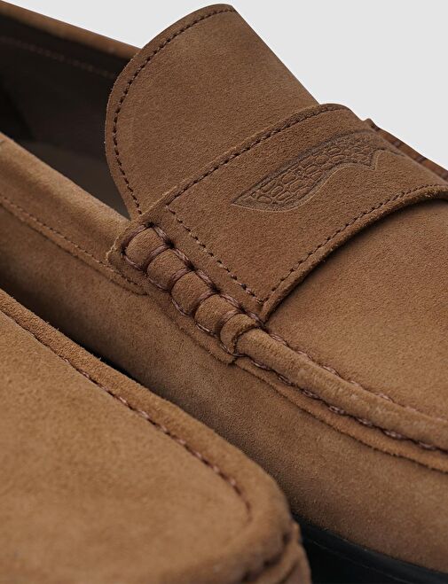 Cabani Ayakkabı Bej Erkek Deri Loafer 124469 - Görsel 5