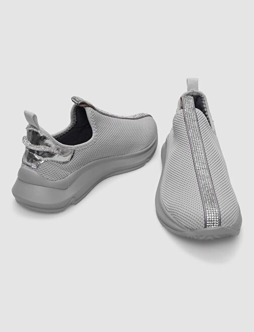 Cabani Ayakkabı Siyah Kadın Sneaker 124473 - Görsel 5