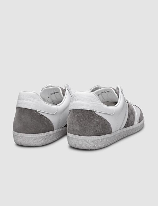 Cabani Ayakkabı Beyaz-Gri Erkek Sneaker 124490 - Görsel 4