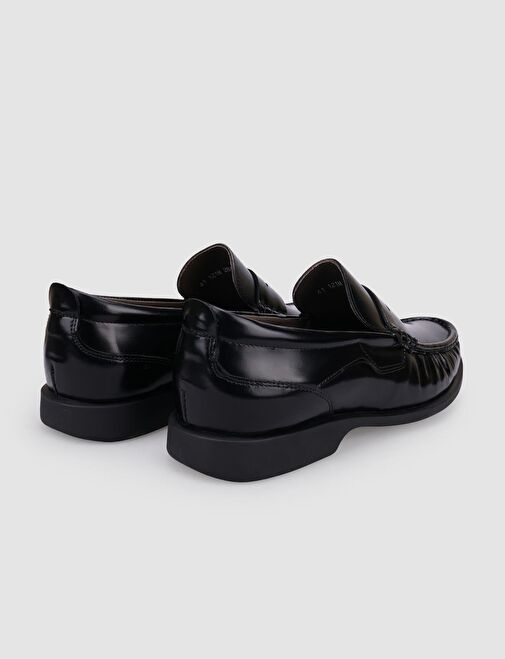 Cabani Ayakkabı Siyah Erkek Deri Günlük Ayakkabı 112909AC - Görsel 4