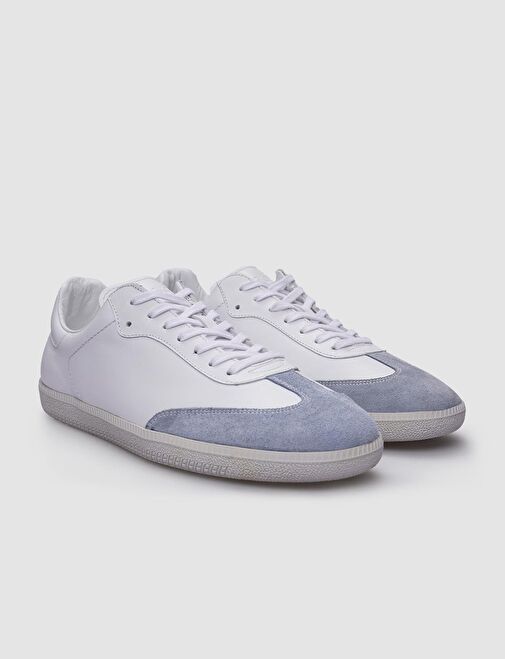 Cabani Ayakkabı Beyaz-Mavi Erkek Sneaker 124541 - Görsel 3