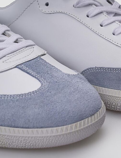 Cabani Ayakkabı Beyaz-Mavi Erkek Sneaker 124541 - Görsel 5