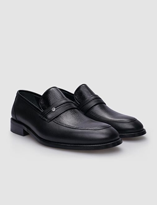 Cabani Ayakkabı Cabani Ayakkabı %100 Hakiki Deri Siyah Kemer Detaylı Erkek Klasik Ayakkabı Boyner'de! Siyah - 3. görsel