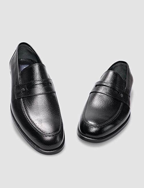 Cabani Ayakkabı Siyah Erkek Deri Klasik Ayakkabı 124543 - Görsel 5