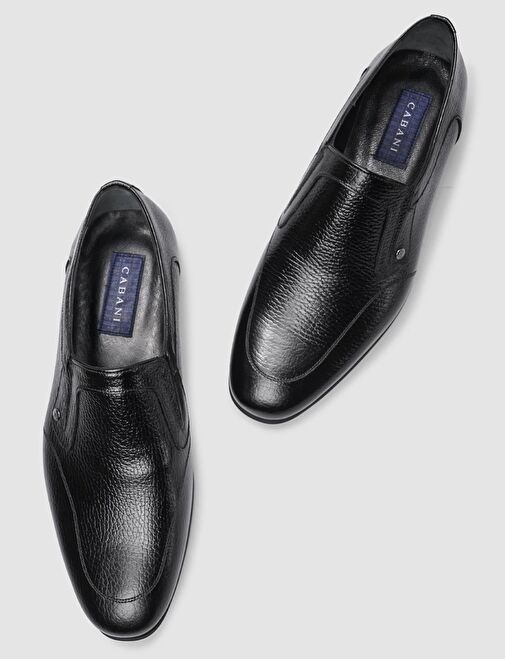 Cabani Ayakkabı Siyah Erkek Deri Klasik Ayakkabı 30022 - Görsel 4