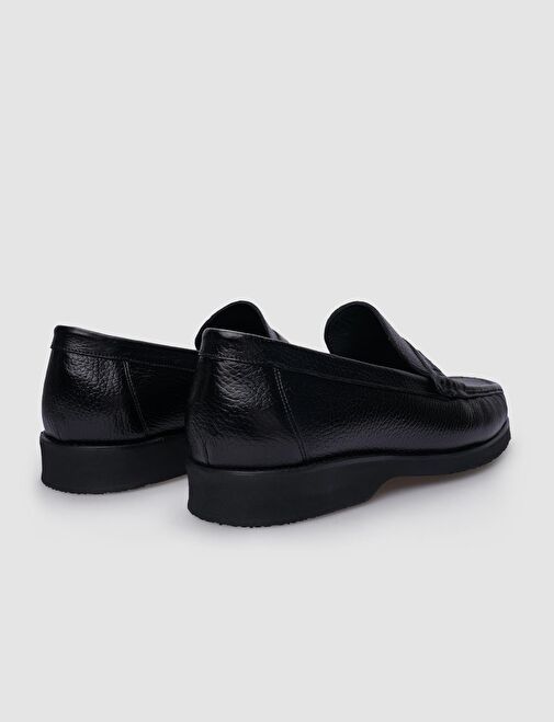 Cabani Ayakkabı Siyah Erkek Deri Loafer 124550 - Görsel 4