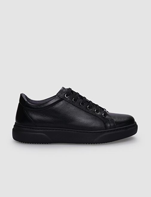 Cabani Ayakkabı Lacivert Erkek Deri Sneaker 112363 - Görsel 2
