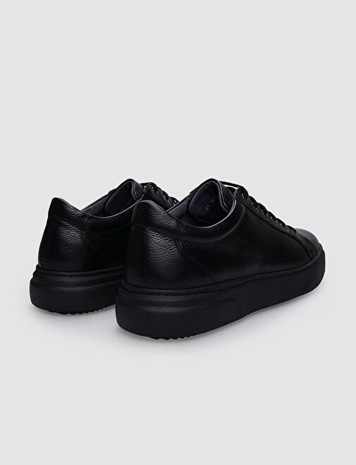 Cabani Ayakkabı Lacivert Erkek Deri Sneaker 112363 - Görsel 4