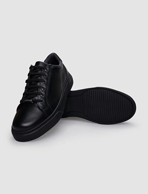 Cabani Ayakkabı Lacivert Erkek Deri Sneaker 112363 - Görsel 5
