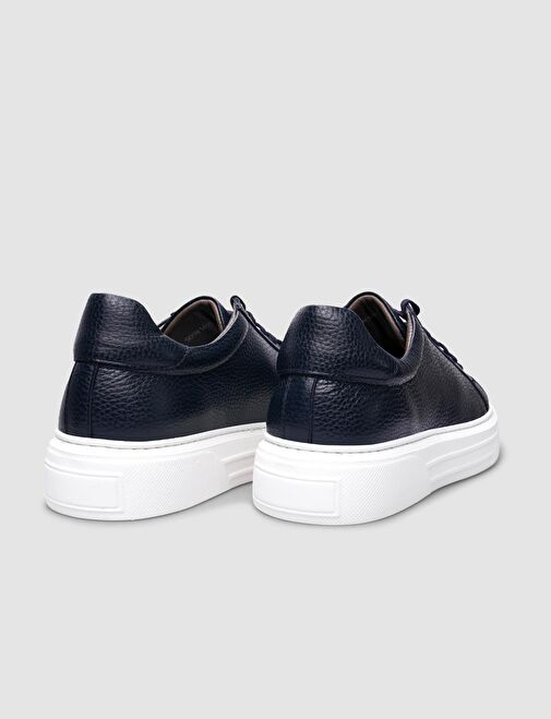 Cabani Ayakkabı Kahverengi Erkek Deri Sneaker 117791 - Görsel 4