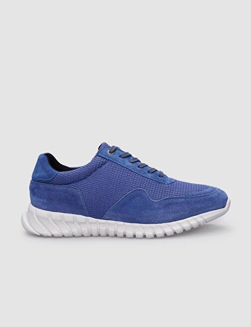 Cabani Ayakkabı Kırmızı Erkek Süet Sneaker 124600 - Görsel 2