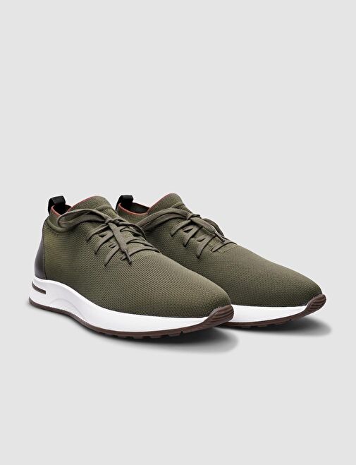 Cabani Ayakkabı Haki Erkek Sneaker 121040N - Görsel 3