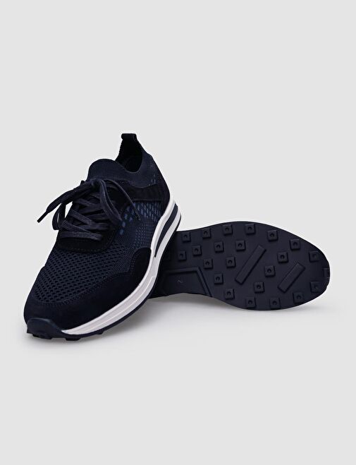 Cabani Ayakkabı Gri Erkek Süet Sneaker 124616 - Görsel 5