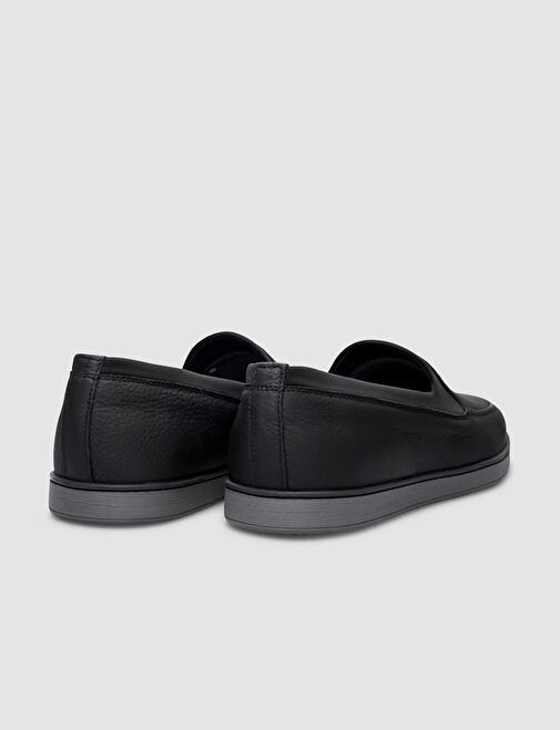 Cabani Ayakkabı Siyah Erkek Deri Günlük Ayakkabı 29866 - Görsel 4