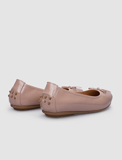 Cabani Ayakkabı Bej Kadın Deri Babet 124658 - Görsel 4