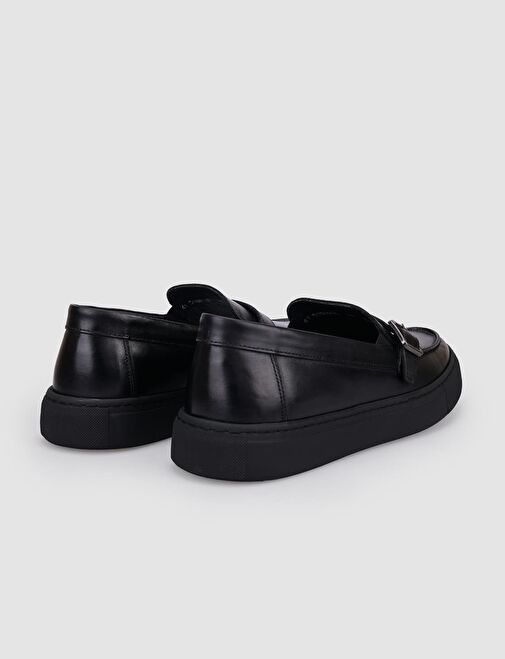 Cabani Ayakkabı Lacivert Erkek Deri Günlük Ayakkabı 120929 - Görsel 4