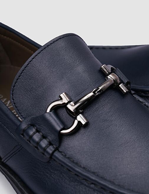 Cabani Ayakkabı Lacivert Erkek Deri Günlük Ayakkabı 124689 - Görsel 5