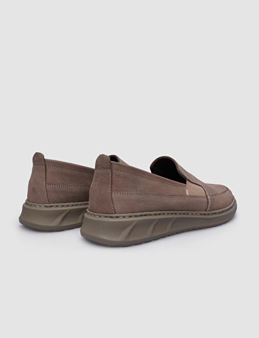 Cabani Ayakkabı Bej Erkek Deri Günlük Ayakkabı 124690 - Görsel 4