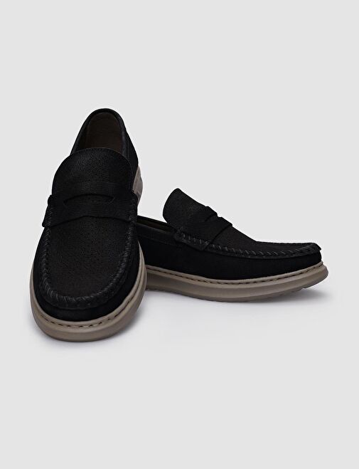 Cabani Ayakkabı Bej Erkek Nubuk Günlük Ayakkabı 124691 - Görsel 5