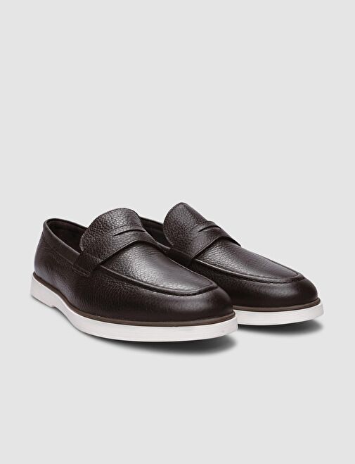 Cabani Ayakkabı Kahverengi Erkek Deri Günlük Ayakkabı 121696S - Görsel 3