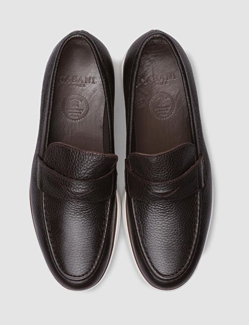 Cabani Ayakkabı Kahverengi Erkek Deri Günlük Ayakkabı 121696S - Görsel 5