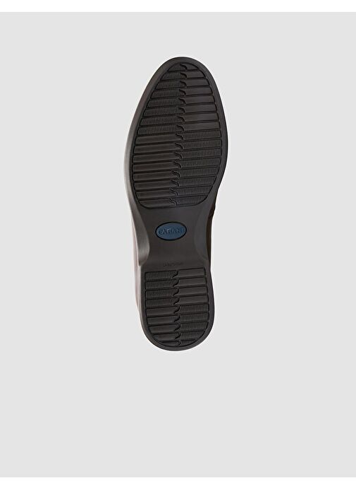 %100 Hakiki Deri Kahverengi Tokalı Erkek Günlük Ayakkabı - Görsel 8