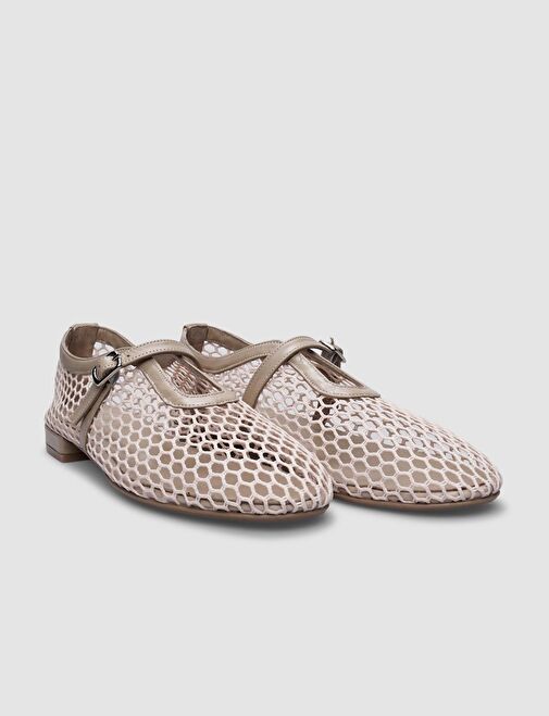 Cabani Ayakkabı Turkuaz Kadın Babet 124705 - Görsel 3