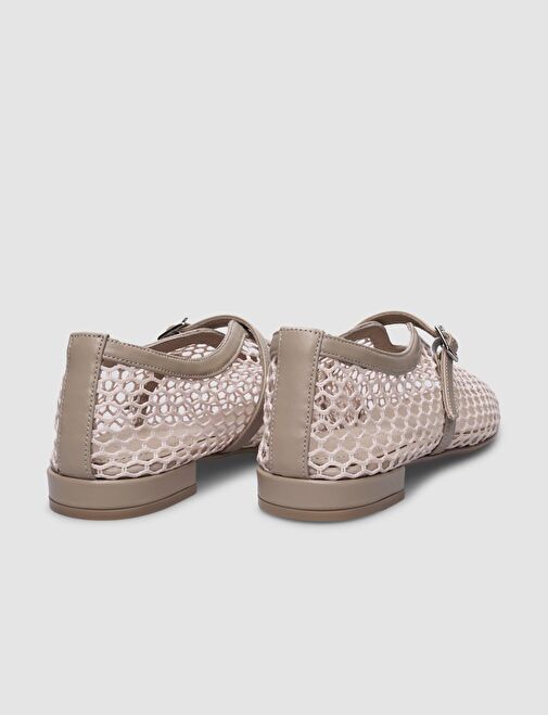 Cabani Ayakkabı Turkuaz Kadın Babet 124705 - Görsel 4