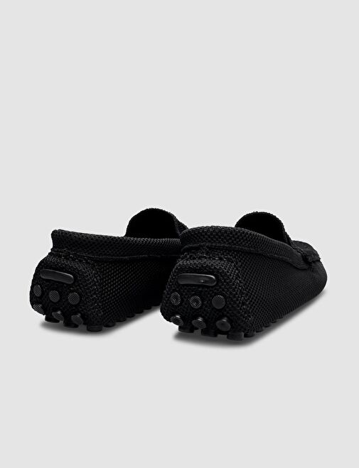 Triko Siyah Erkek Loafer - Görsel 4