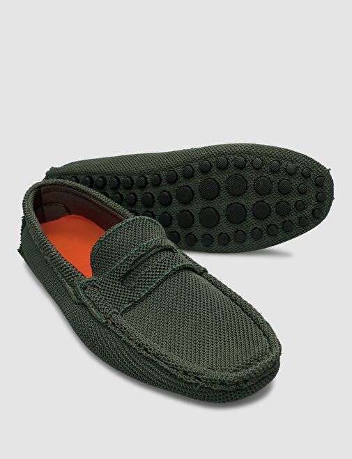 Triko Haki Erkek Loafer - Görsel 5