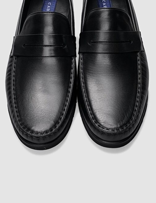 Cabani Ayakkabı Lacivert Erkek Deri Günlük Ayakkabı 124757 - Görsel 6