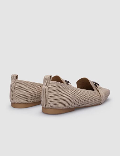 Cabani Ayakkabı Bej Kadın Babet 124742 - Görsel 4