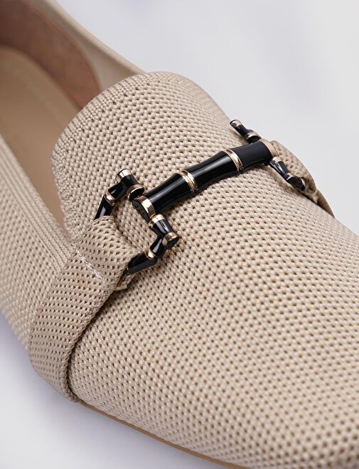 Cabani Ayakkabı Bej Kadın Babet 124742 - Görsel 5