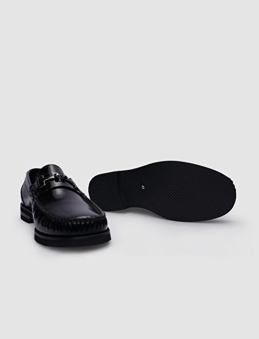 Cabani Ayakkabı Siyah Erkek Deri Klasik Ayakkabı 124788 - Görsel 5