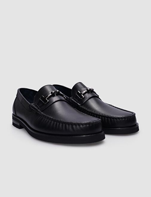 Cabani Ayakkabı Siyah Erkek Deri Klasik Ayakkabı 124788R - Görsel 3