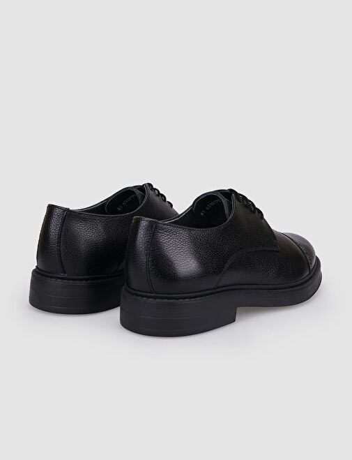 Cabani Ayakkabı Siyah Erkek Deri Günlük Ayakkabı 125775R - Görsel 4